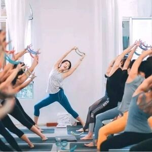 New Sunsign Yoga Ring Pilates Training Ring Back & Leg Pain Home Workouts Gym